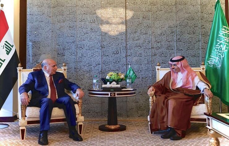 رایزنی وزرای خارجه عربستان و عراق پیرامون مذاکرات با تهران