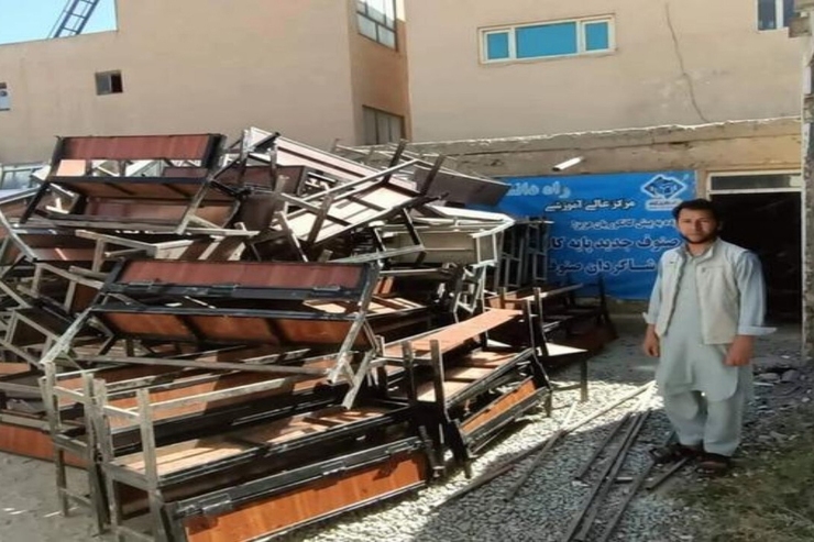 به دلیل تهدیدات امنیتی؛ مرکز آموزشی راه دانشگاه در غرب کابل بسته شد