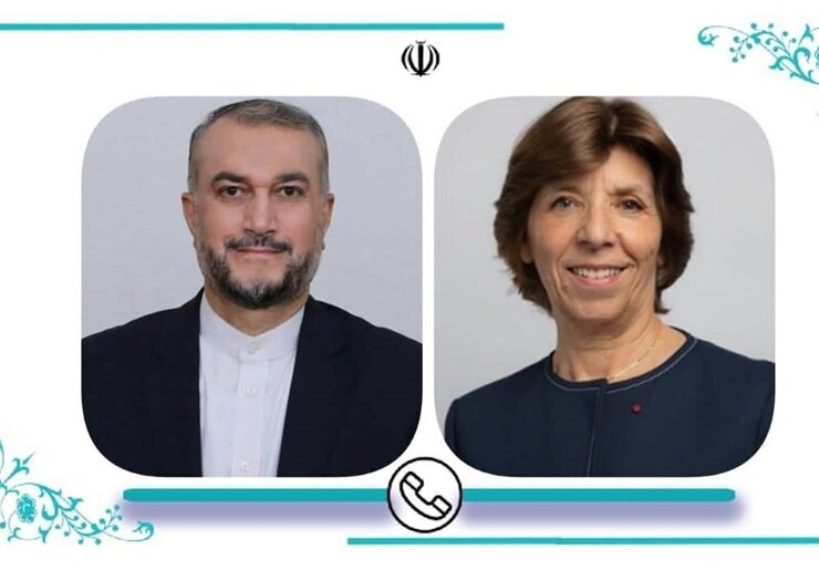 گفتگوی تلفنی وزرای خارجه ایران و فرانسه| اعتراض امیرعبداللهیان به مداخله اروپا در امور داخلی ایران