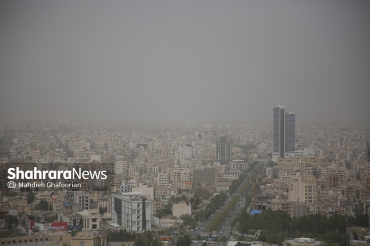 رشد ۸ درصدی آلودگی هوای مشهد با بازگشایی مدارس