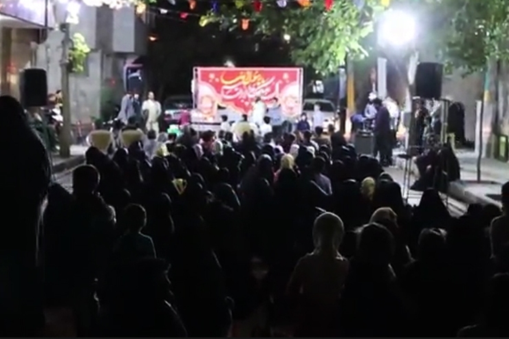 ویدئو | جشن خیابانی به مناسبت ولادت پیامبر اکرم(ص) و امام جعفر صادق(ع)