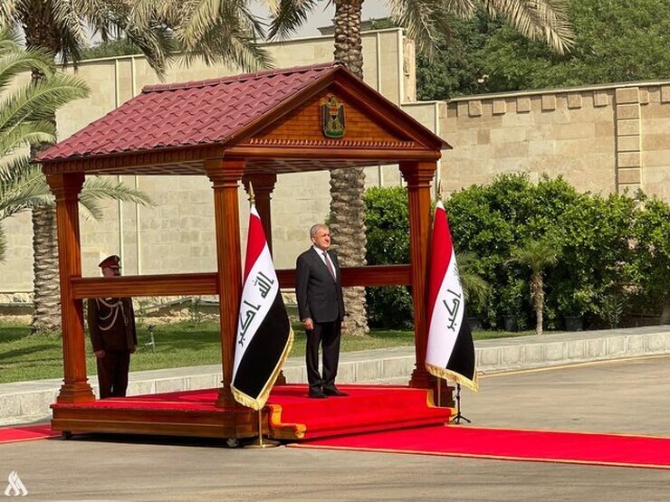 «عبداللطیف رشید» ریاست جمهوری عراق را از برهم صالح تحویل گرفت