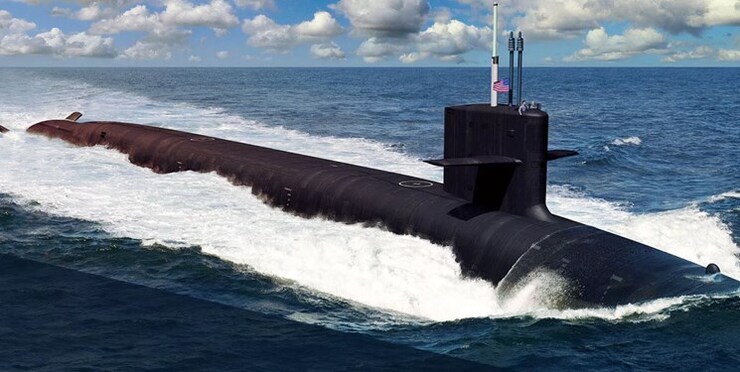 زیردریایی هسته‌ای آمریکا در دریای عرب مستقر می‌شود