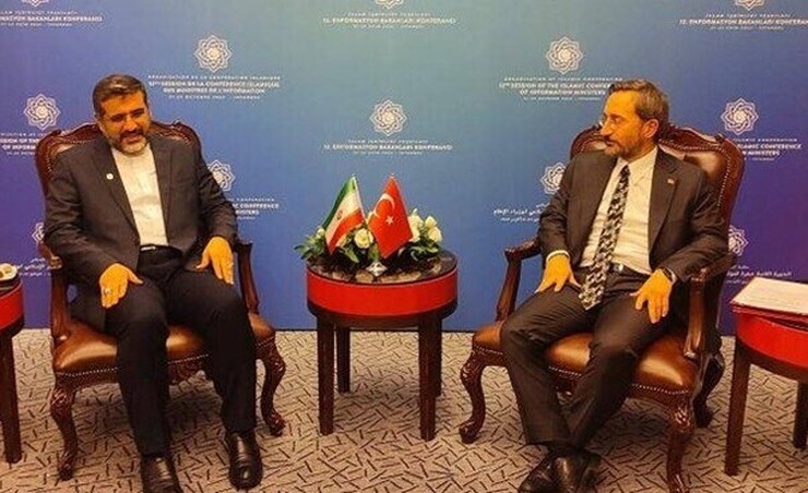 تدوین سند همکاری رسانه‌ای ایران و ترکیه | حضور وزیر فرهنگ در ضیافت شام اردوغان