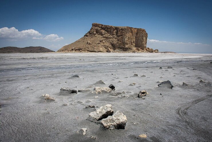 ویدئو | دریاچه ارومیه در یک قدمی مرگ