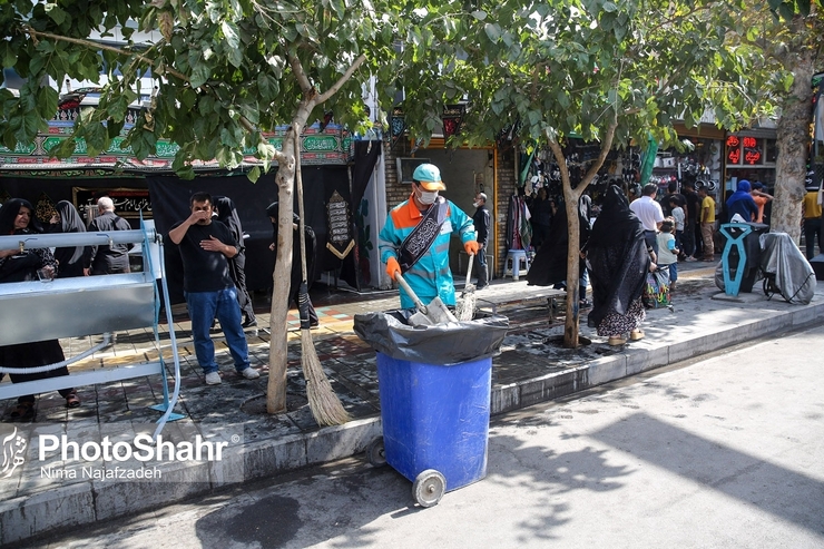 افزایش ۵۰ درصدی تولید زباله در دهه آخر صفر در مشهد|۱۳۰ تن زباله از محور‌های ورودی شهر پاکسازی شد