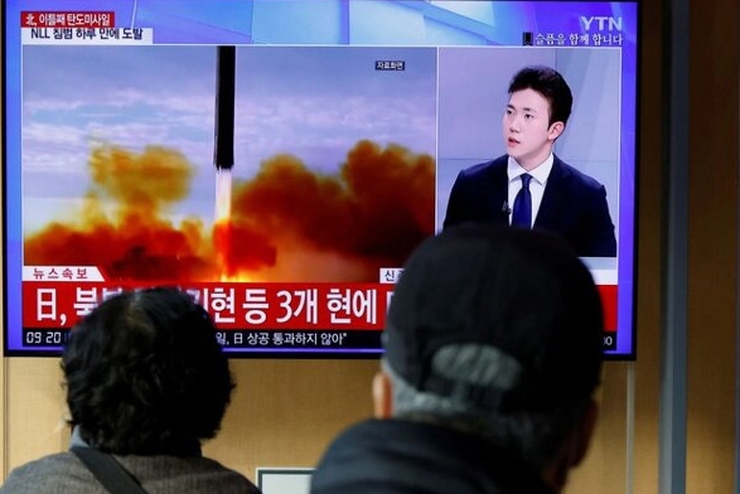 کره جنوبی: پرتاب موشک بالستیک قاره‌پیما کره شمالی احتمالا ناموفق بود
