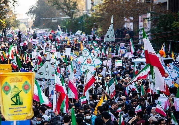 ارزیابی اولیه از جمعیت راهپیمایی ۱۳ آبان ۱۴۰۱| حضور دستکم ۱۰ میلیون ایرانی+ جزئیات و آمار راهپیمایی‌کنندگان تهران