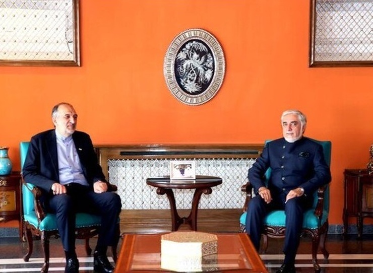 سفیر ایران در کابل به دیدار عبدالله عبدالله رفت