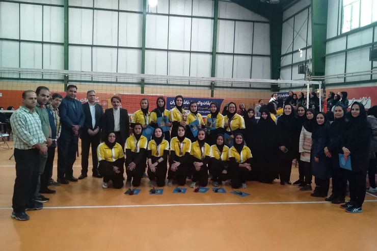 اختتامیه سی و چهارمین مسابقات قهرمانی والیبال بانوان ناشنوایان کشور در مشهد