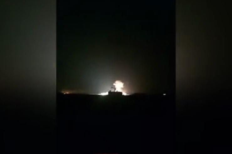 موشک‌های اسرائیلی، فرودگاه نظامی در سوریه را هدف قرار دادند + فیلم