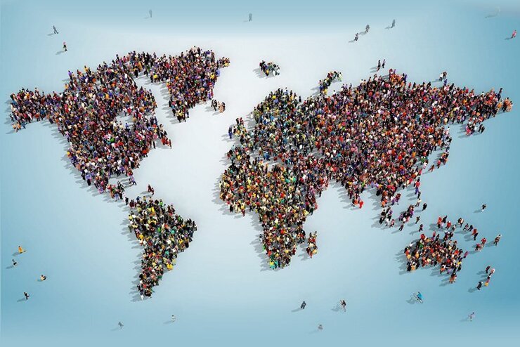 جمعیت مردم جهان هشت میلیارد نفر شد | کدام نقطه زمین بیشترین رشد جمعیت را داشته؟