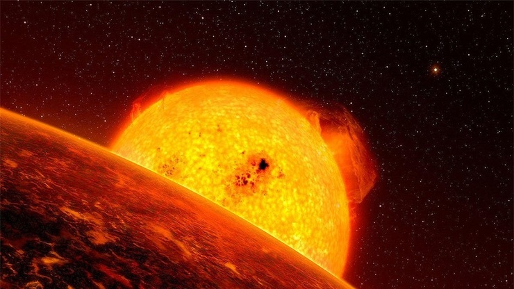 ویدئو| اندازه واقعی خورشید نسبت به زمین چقدر است