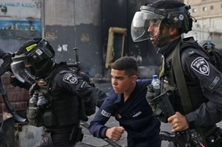 ۷۵۰ کودک فلسطینی در سال ۲۰۲۲ بازداشت شدند | ۱۶۰ کودک همچنان اسیر