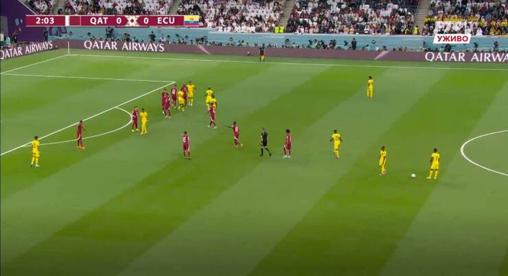ویدئو| لحظه مردود اعلام شدن گل اکوادور مقابل قطر در مرحله گروهی جام جهانی قطر