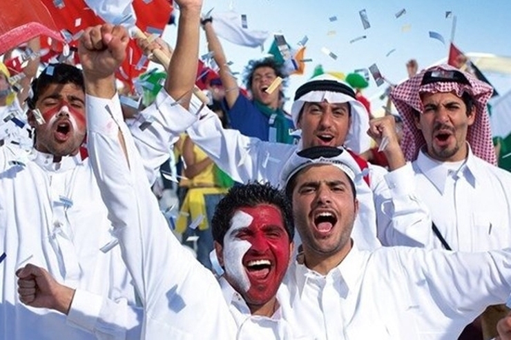 دست رد هواداران عرب جام جهانی به سینه خبرنگاران رژیم صهیونیستی + فیلم