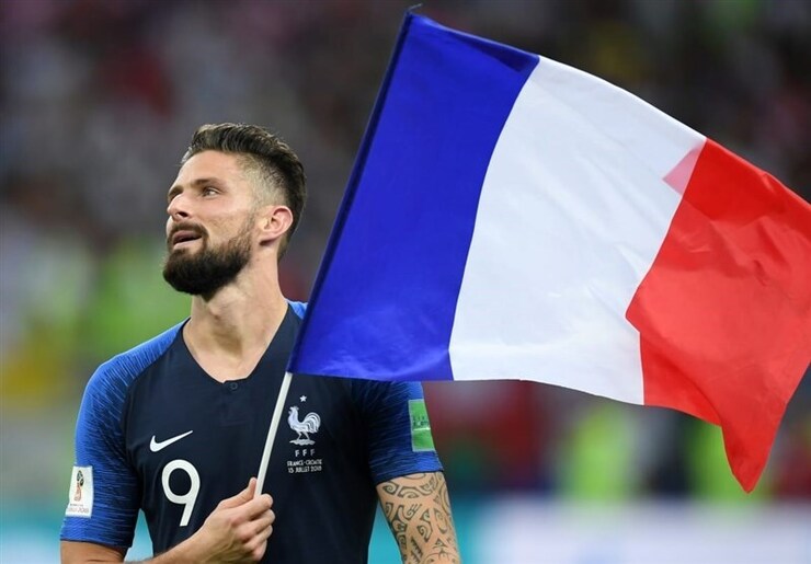ویدئو گل ژیرو برای فرانسه به استرالیا در مقدماتی جام جهانی