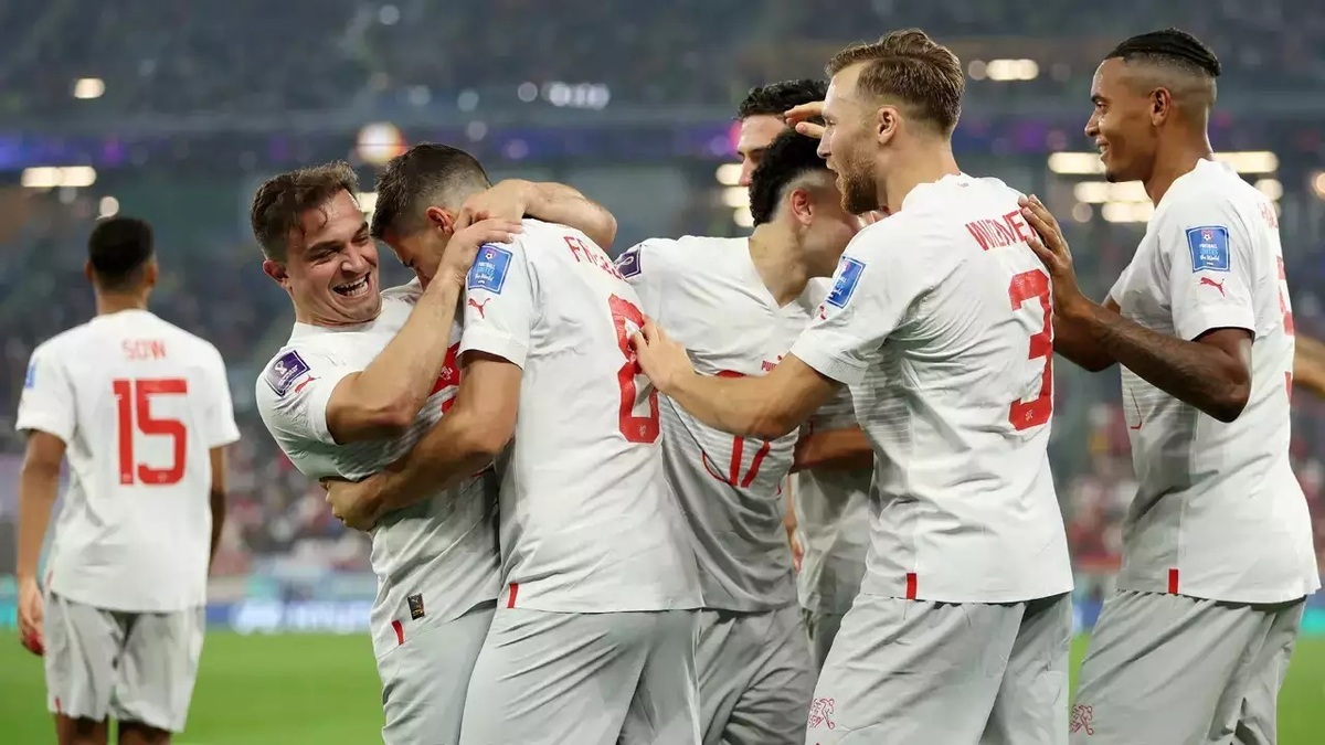 ویدئو | گل اول تیم ملی سوئیس به پرتغال در مرحله یک هشتم نهایی جام جهانی قطر