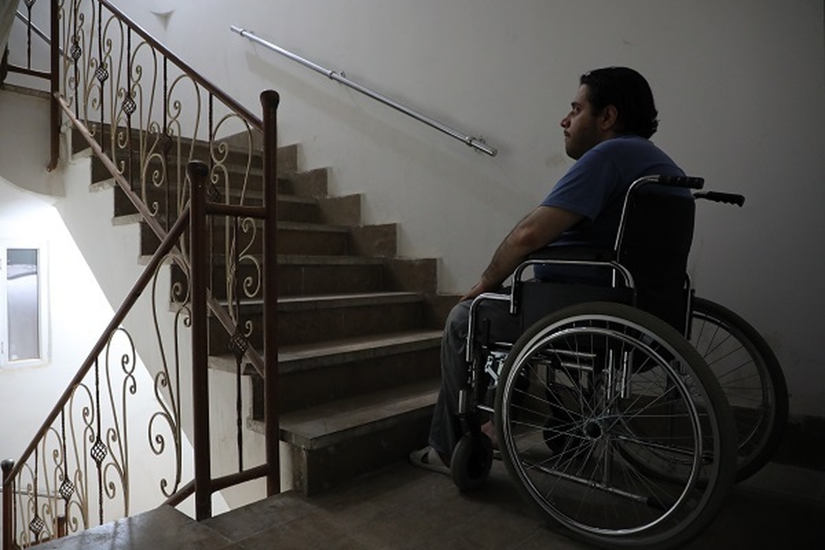 زندگی سخت در مجتمع مسکونی ویژه معلولان