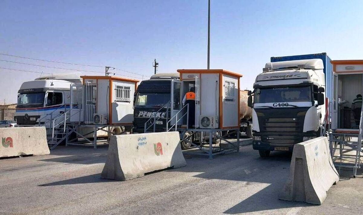 تردد روزانه ۹۰ هزار کامیون از گذرگاه‌های مرزی کشور