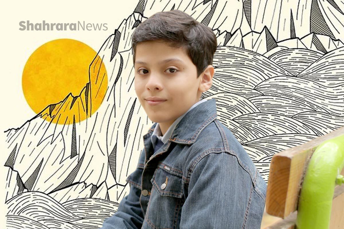 گفتگو با کوروش چمنی، دانش‌آموز با استعداد و هنرمند مشهدی