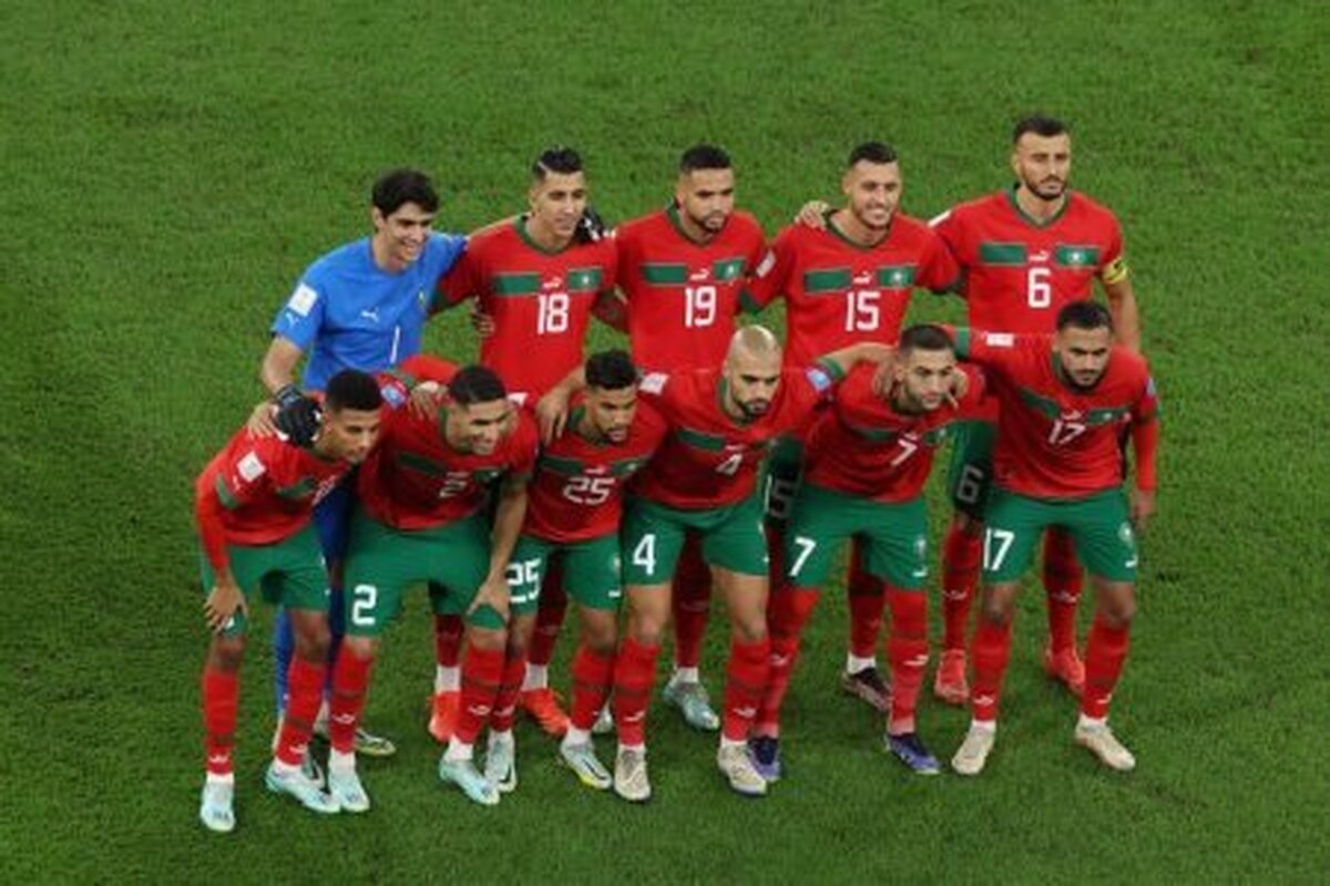 ویدئو گل نخست بازی پرتغال و مراکش با گزارش عربی در جام جهانی قطر