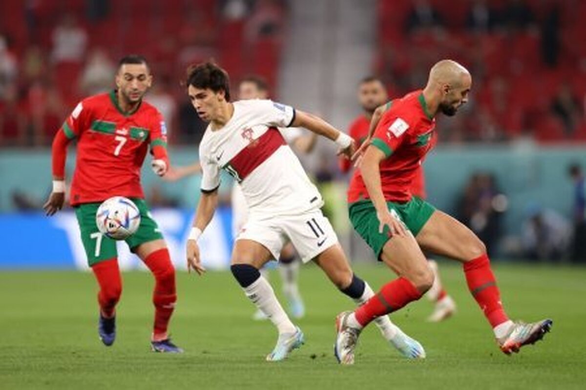نتیجه بازی پرتغال و مراکش در جام جهانی قطر+ فیلم گل‌ مراکش