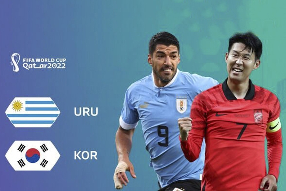ساعت و تاریخ بازی کره جنوبی و اروگوئه در مرحله گروهی جام جهانی قطر