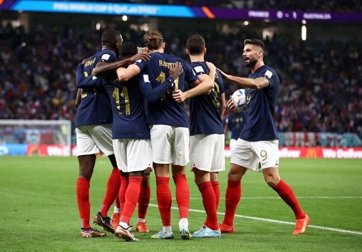 ترکیب فرانسه و مراکش در دیدار نیمه نهایی جام جهانی قطر