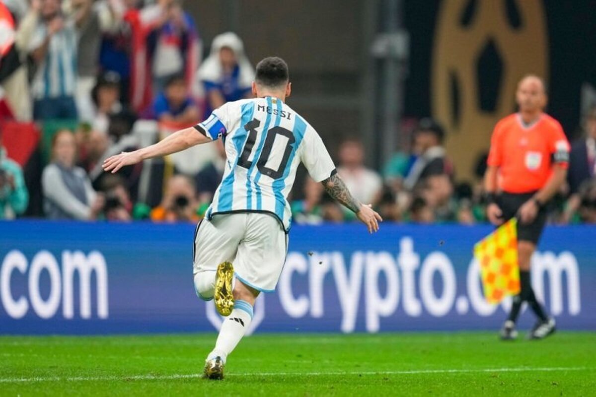 ویدئو گل دوم مسی برای آرژانتین