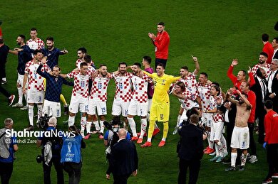 گزارش تصویری اختصاصی شهرآرانیوز از پیروزی کرواسی در رده بندی جام جهانی | برنز بر گردن یاران مودریچ