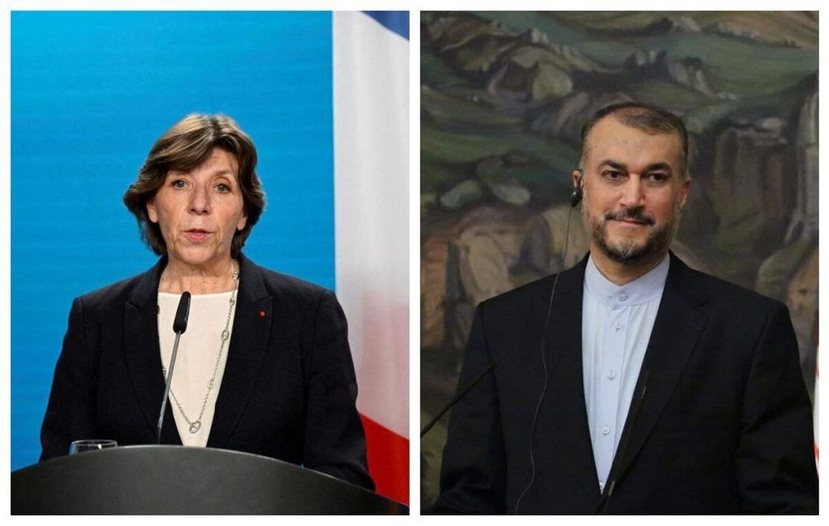 انتقاد امیرعبداللهیان از مداخله فرانسه در امور داخلی ایران در حاشیه کنفرانس بغداد
