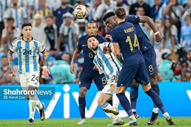 گزارش تصویری فینال جام جهانی، آرژانتین و فرانسه