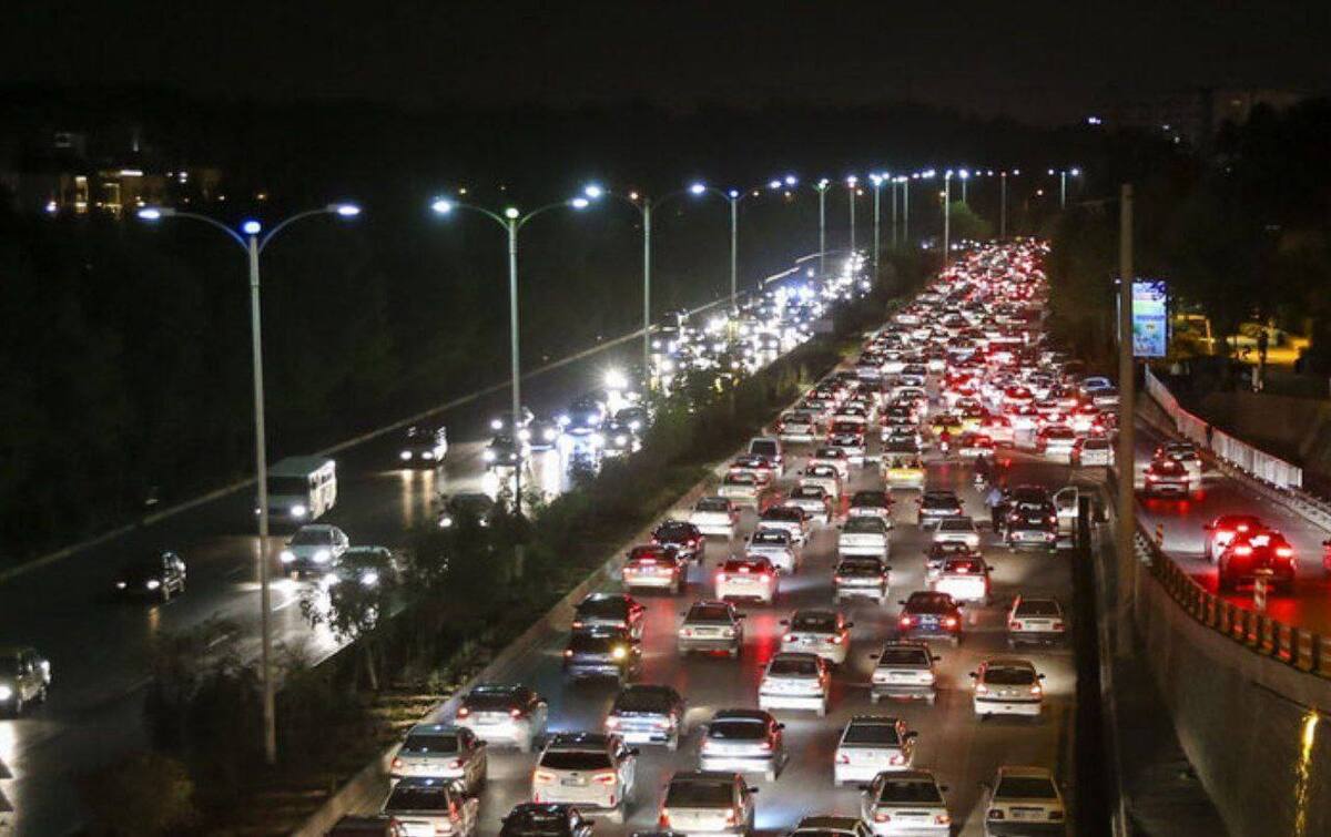 ترافیک سنگین در ورودی‌های مشهد (۱۳ فروردین ماه ۱۴۰۲)