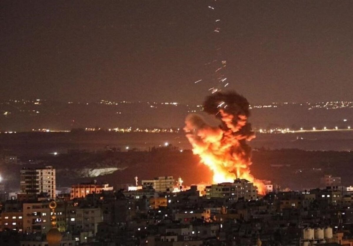 تجاوز رژیم صهیونیستی به غزه و لبنان| مقاومت پاسخ داد + فیلم و عکس