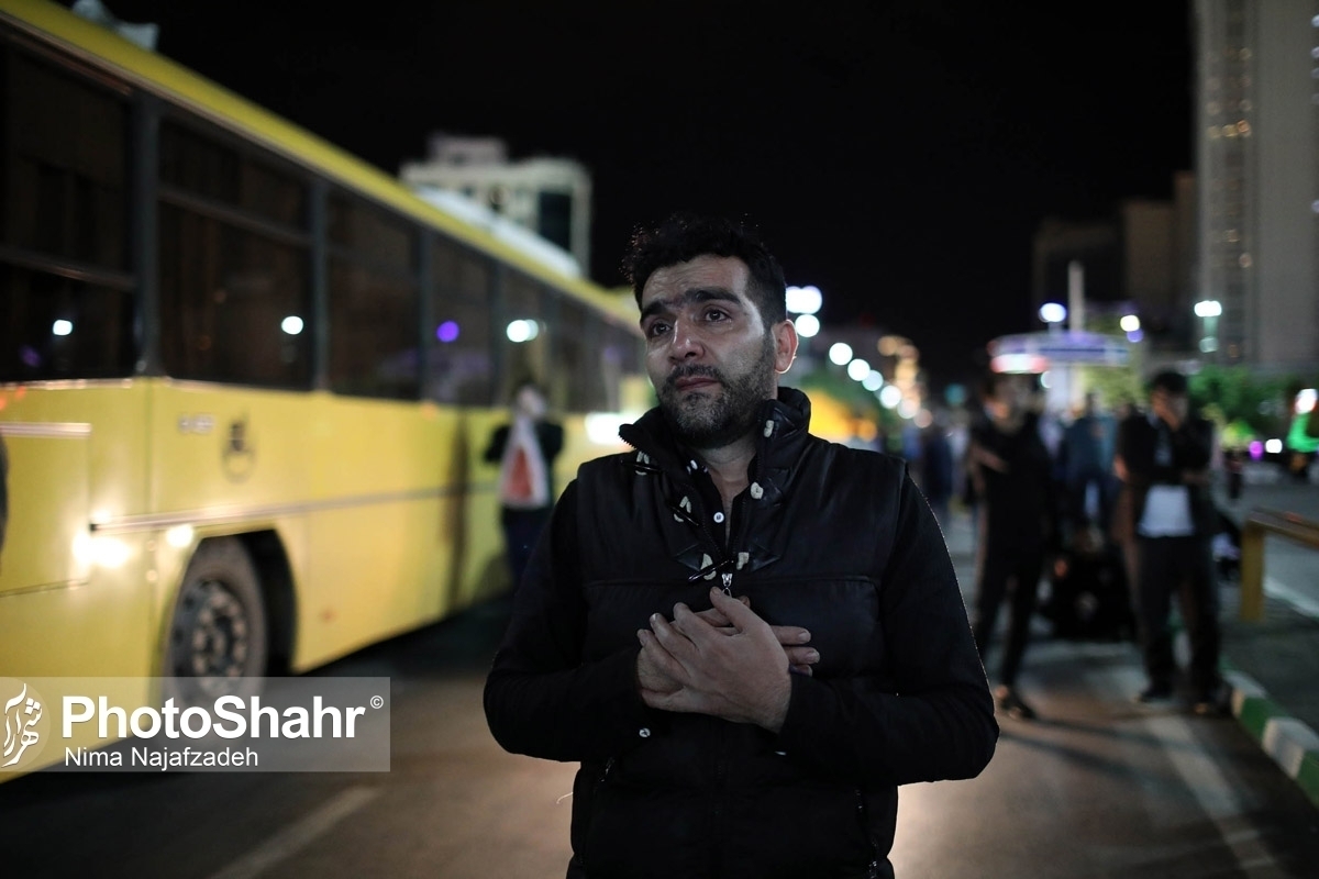 سرویس دهی ۱۶۶۷ دستگاه اتوبوس در شب‌های قدر در مشهد