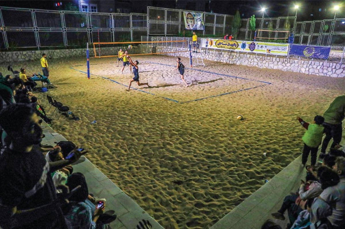 پایان عالی والیبال ساحلی شهرداری