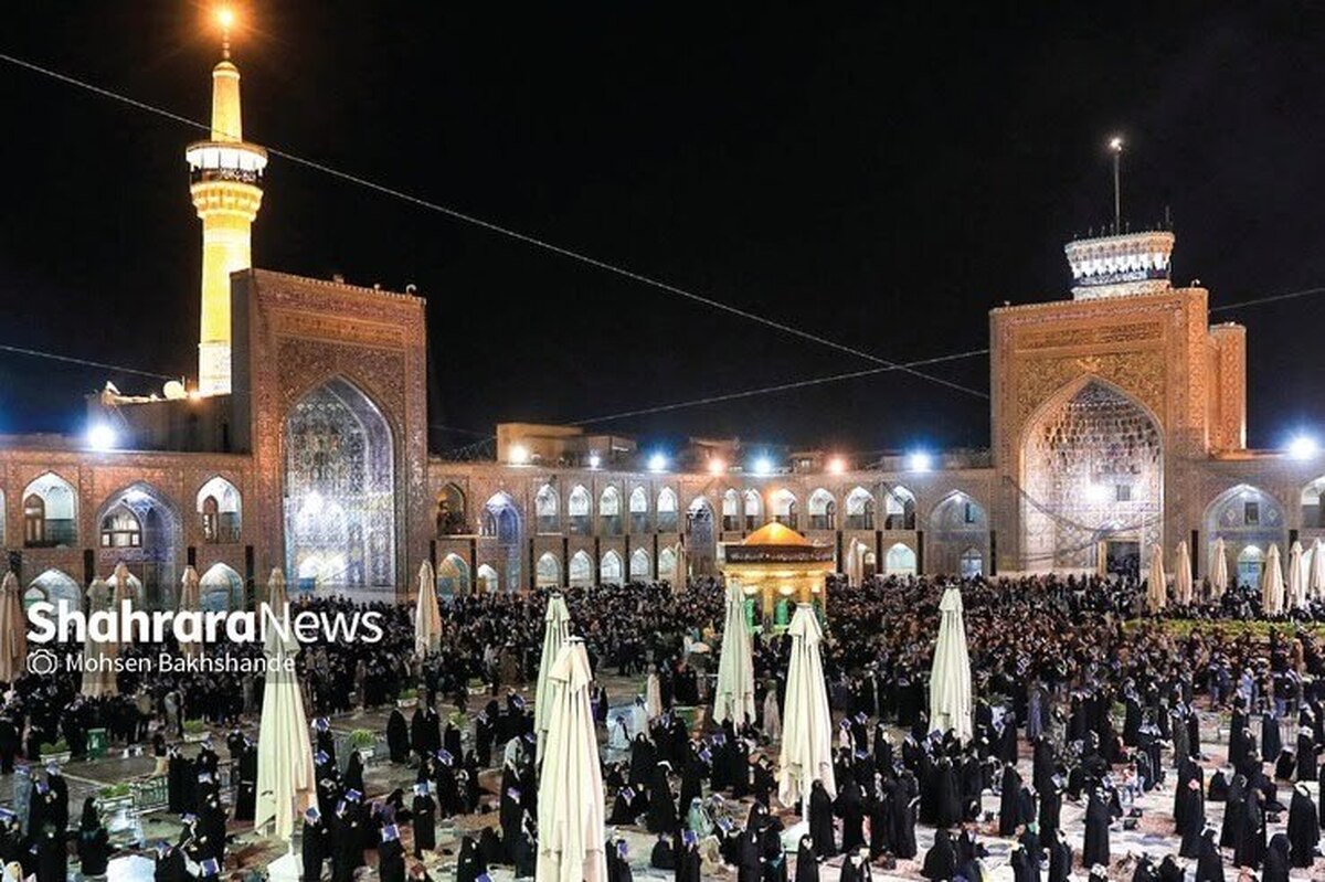 ویدئو| حال و هوای حرم امام رضا علیه السلام در شب بیست و سوم رمضان