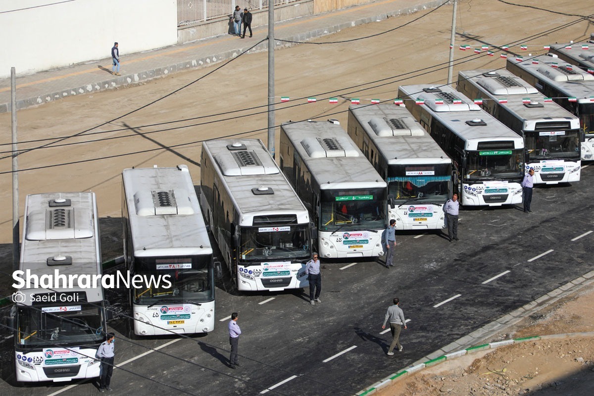 تأمین ۵۰۰ دستگاه اتوبوس جدید برای شهر مشهد