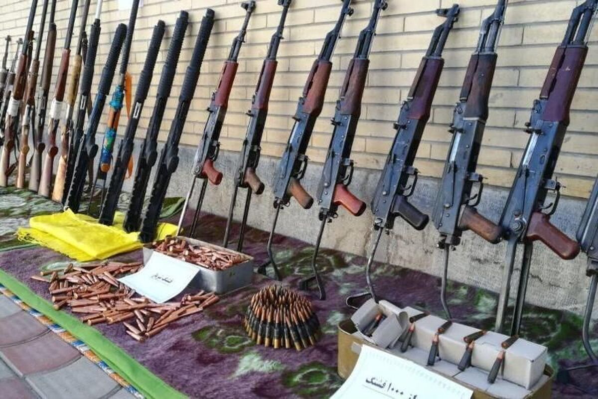 باند قاچاق سلاح در سیستان و بلوچستان منهدم شد| کشف ۱۱۲ قبضه سلاح از قاچاقچیان+ جزئیات