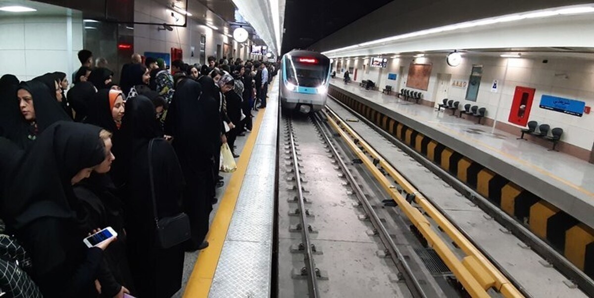 افزایش یک‌ساعته سرویس‌دهی قطارشهری مشهد در روز طبیعت