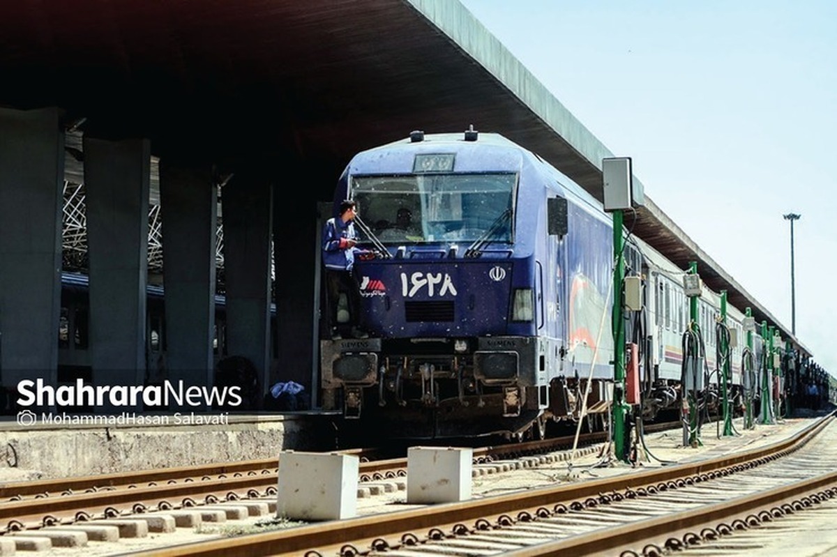 بروز نقص فنی در قطار تهران مشهد | مبلغ کامل بلیت به مسافران عودت می‌شود