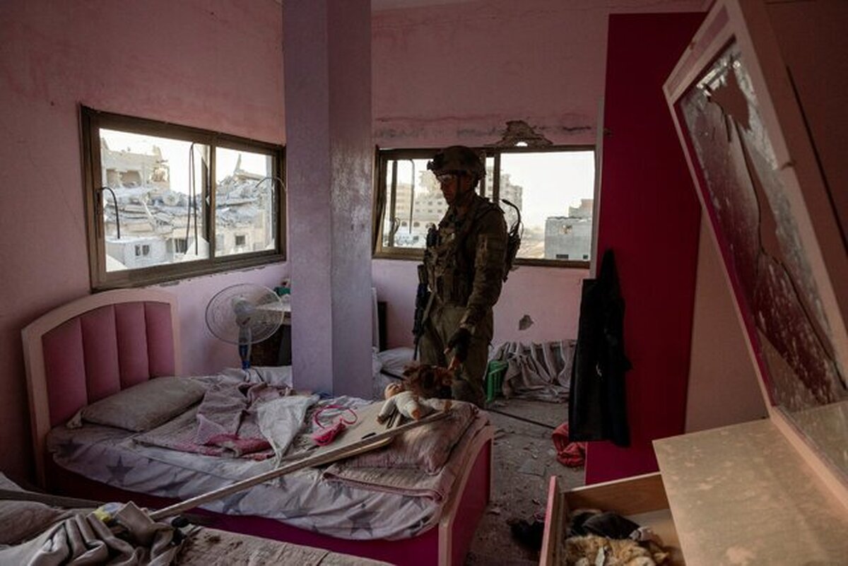 نظامیان صهیونیست اموال مردم غزه را سرقت کردند