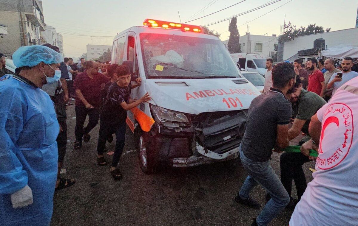وزارت بهداشت غزه: فقط ۶ آمبولانس قابل استفاده باقی مانده است