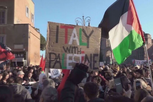 ادامه تظاهرات حامیان فلسطین در شهر‌های بزرگ اروپا