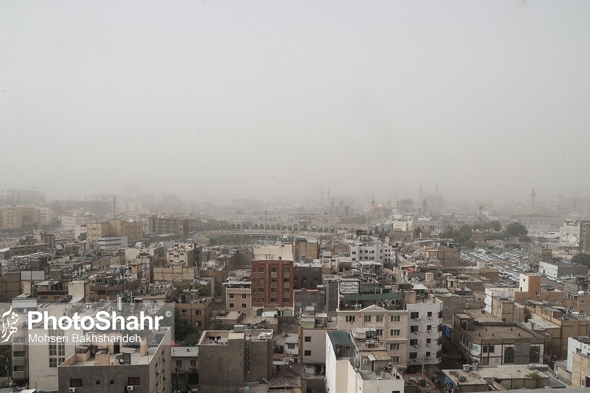 ثبت آلودگی هوا در ۶ منطقه از مشهد (۲۴ دی ۱۴۰۲)