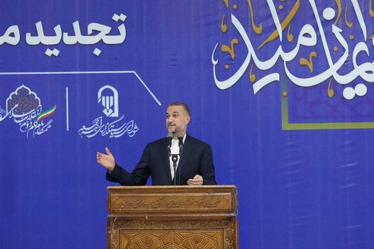 وزیر خارجه: محاسبه رژیم صهیونیستی در مورد حماس غلط بود | به نیرو‌های مقاومت دستور نمی‌دهیم