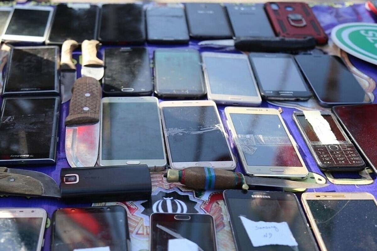 کشف ۲هزار و ۲۲۷ گوشی سرقتی در هنگ تایباد خراسان رضوی طی ۹ ماه نخست سال جاری