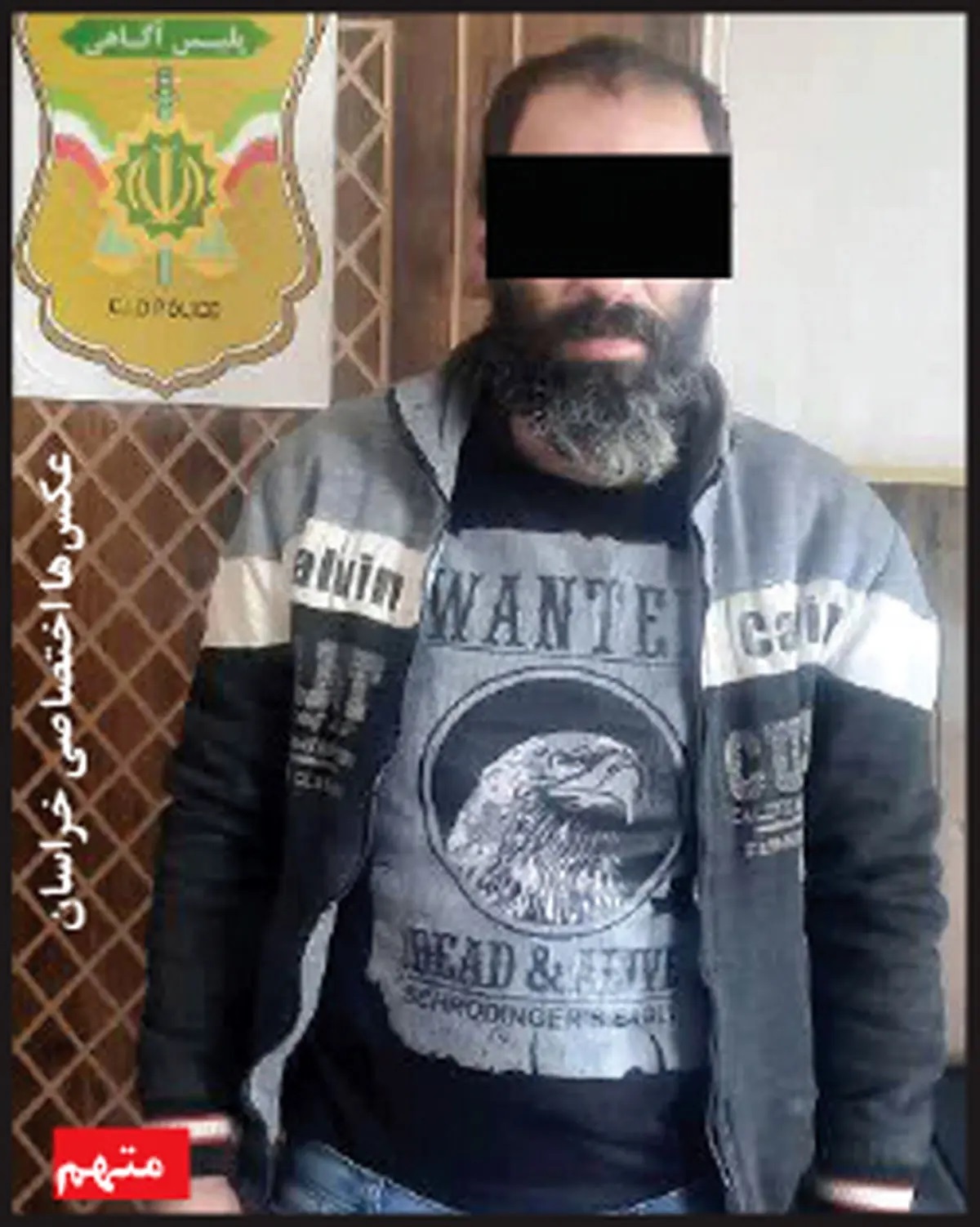 دستگیری مجدد مرد تبهکار پس از زورگیری از یک راننده تاکسی در مشهد + عکس