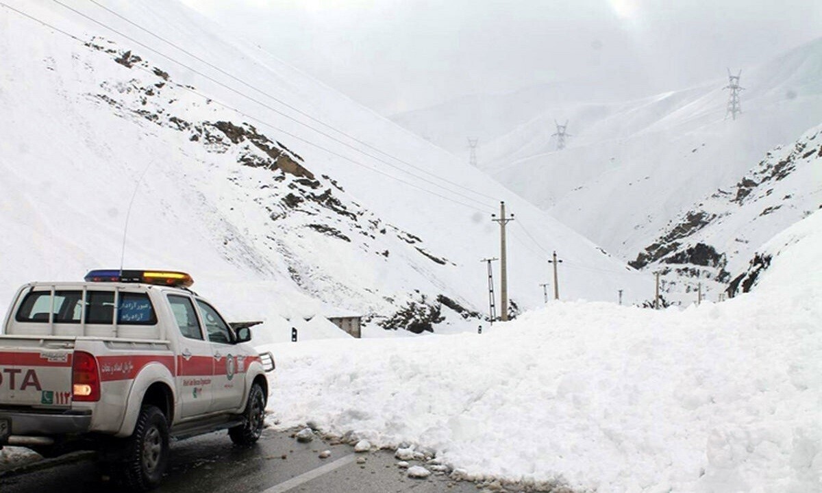 ویدئو| بارش ۷۰ سانتی برف در گردنه ژالانه کردستان